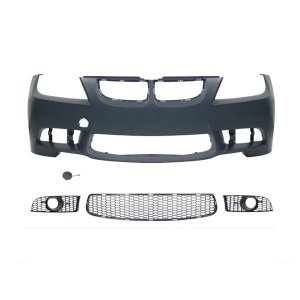 BMW E90 Front Bumper - Omac - With fog lamp hole - '05-'08